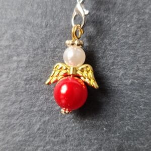 Beschermengel  Rood, Goud