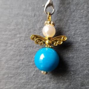 Beschermengel  Blauw, Goud