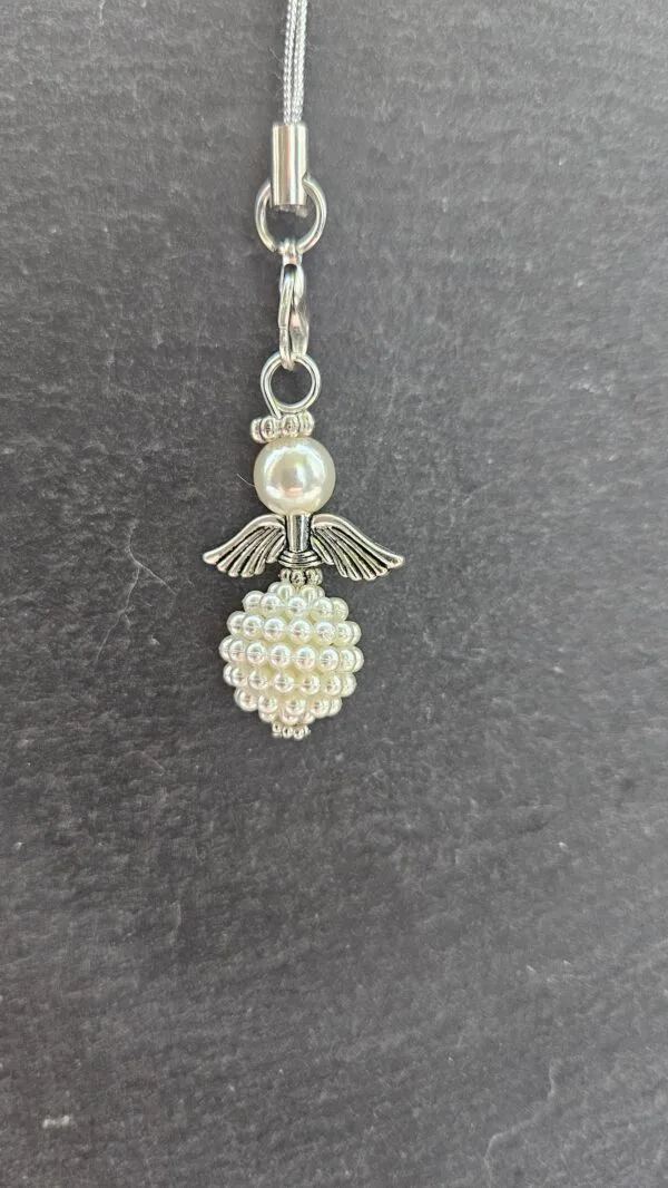 Beschermengel  Wit, Zilver
