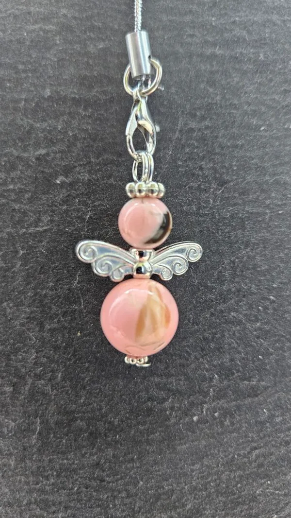 Beschermengel  Roze, Zilver