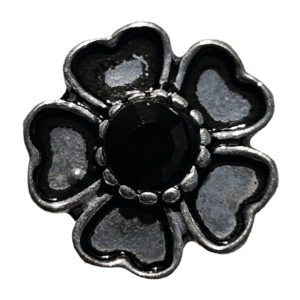 Mini Click - Zwart (12mm)