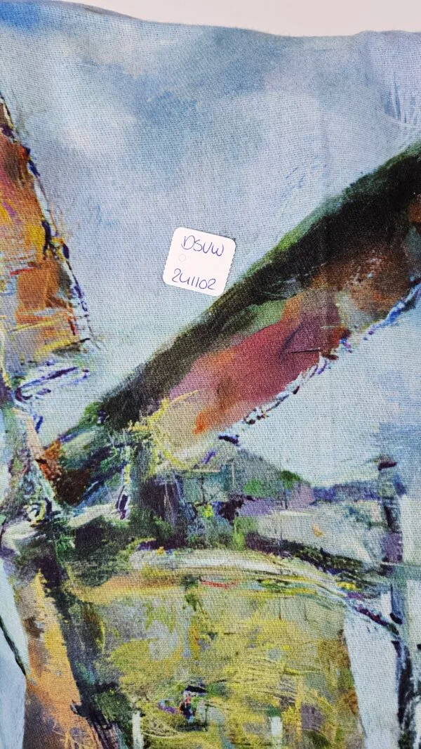 Sjaal Viscose Wol - Afbeelding 3
