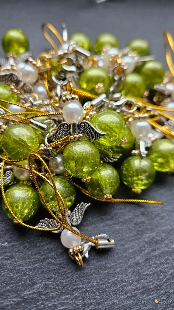 Beschermengel Luxe - Goud, Groen - Afbeelding 2