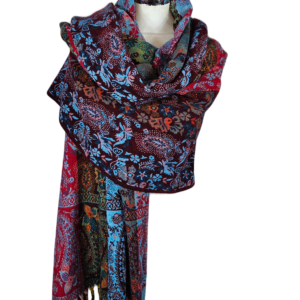 Yakwol Omslagdoek - Multi