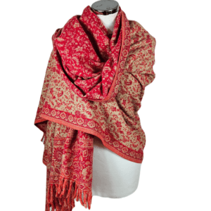 Yakwol Omslagdoek - Roze, Zand