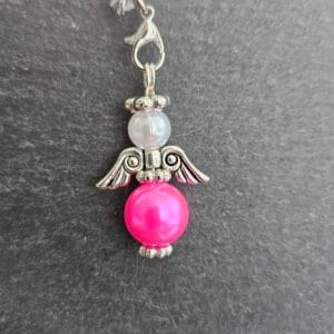 Beschermengel  Roze, Zilver