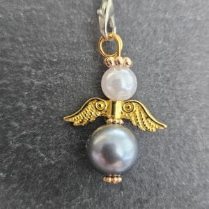 Beschermengel  Grijs, Goud