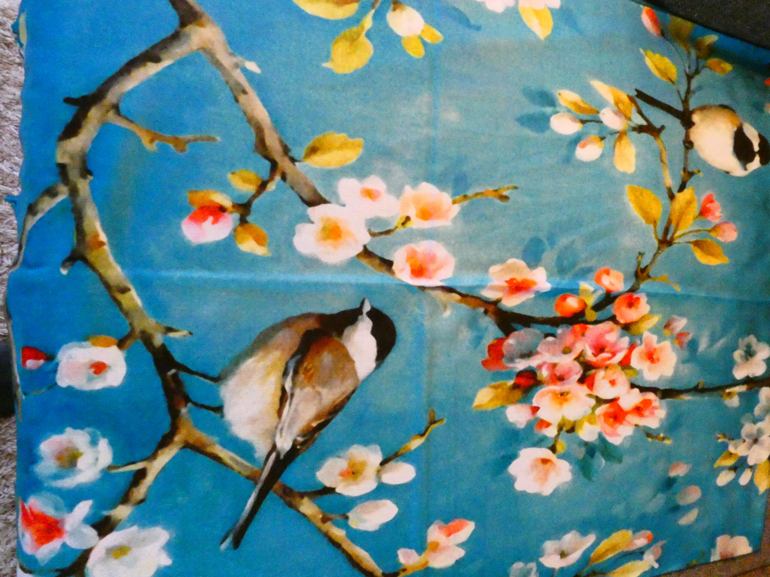 Sjaal Viscose Wol - Afbeelding 2