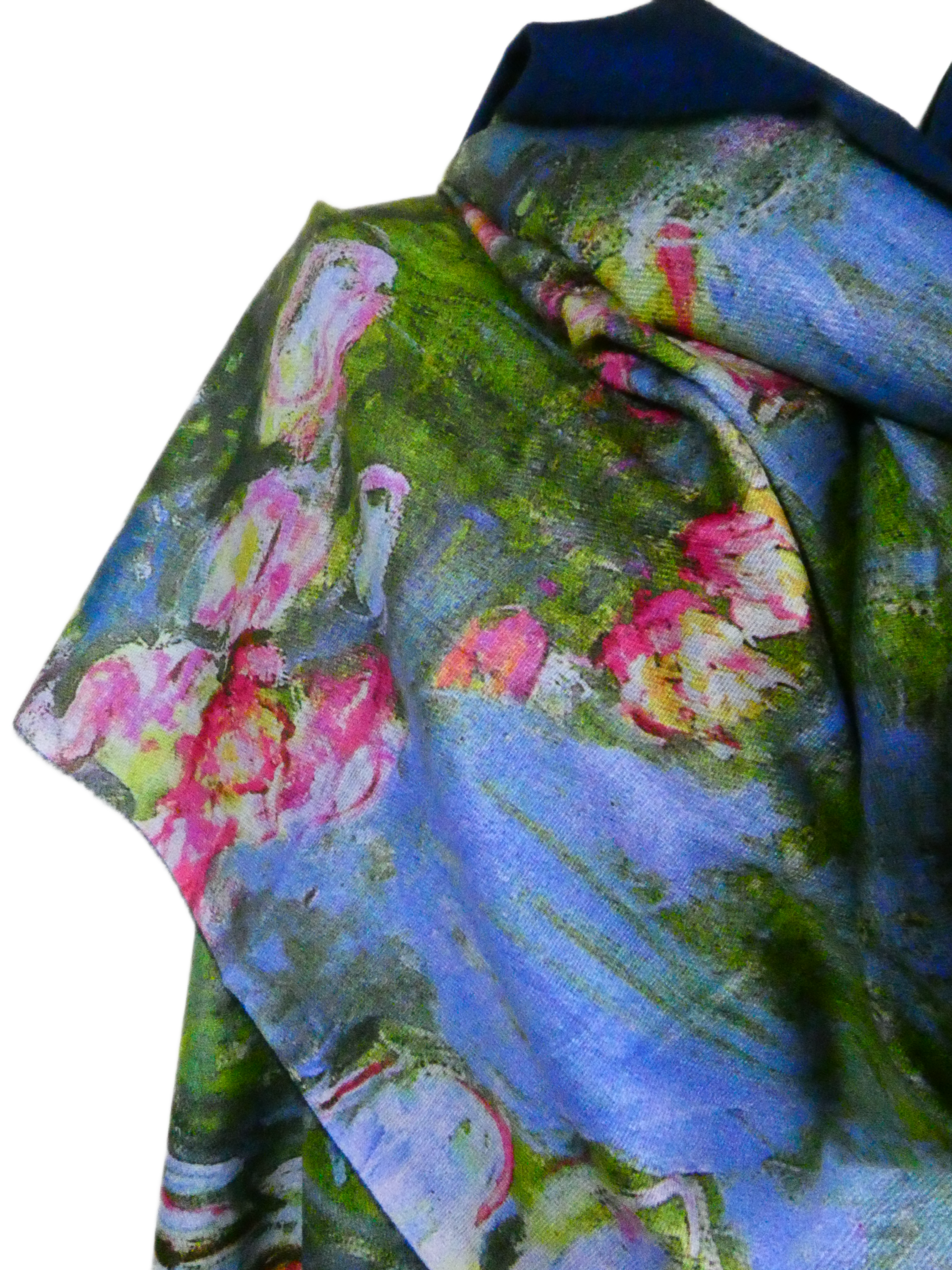 Sjaal Viscose Wol - Afbeelding 4