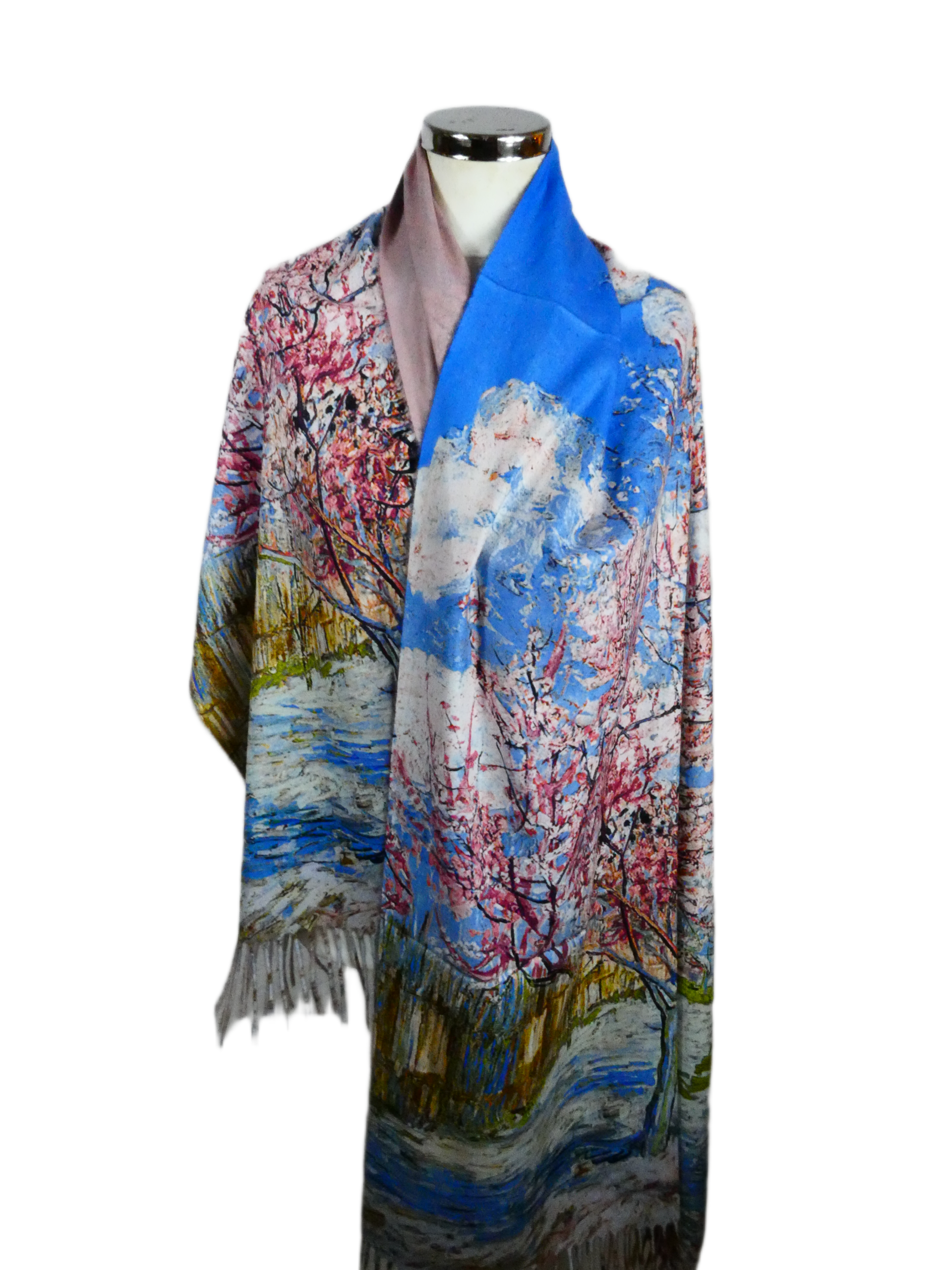 Sjaal Viscose Wol - Afbeelding 3