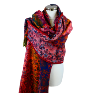 Yakwol Omslagdoek -  Multi