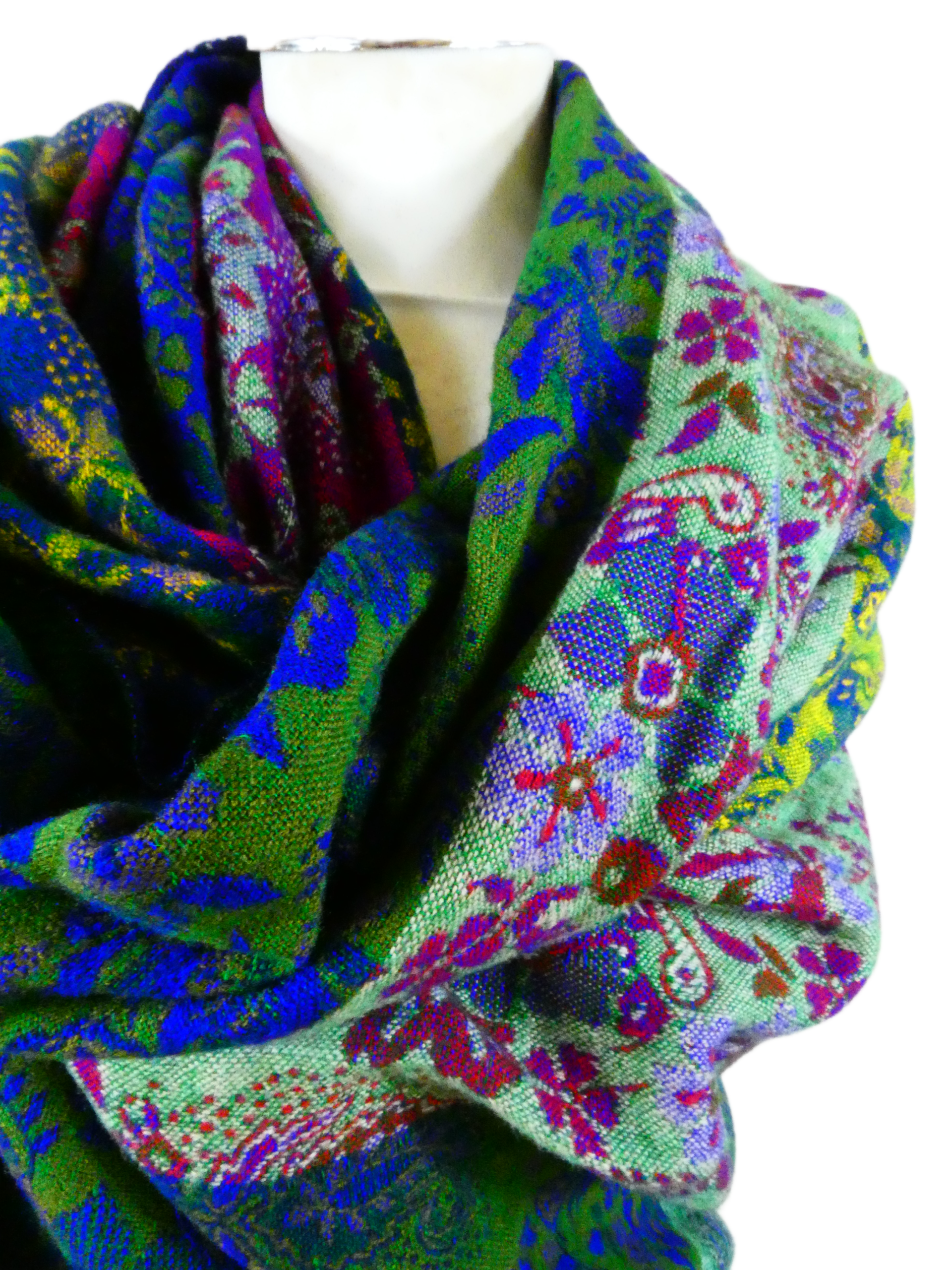 Yakwol Omslagdoek - Multi - Afbeelding 8