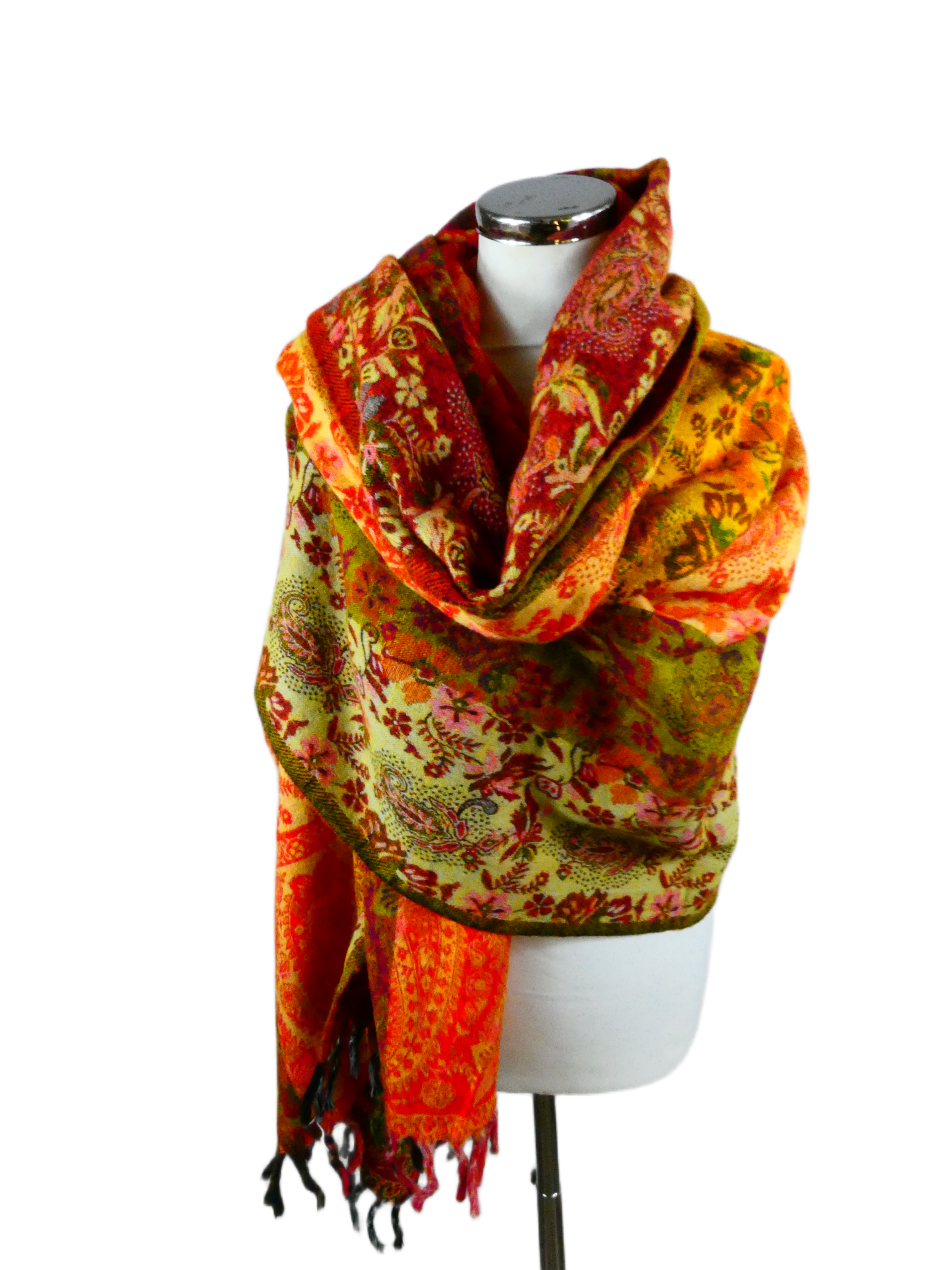 Yakwol Omslagdoek - Multi