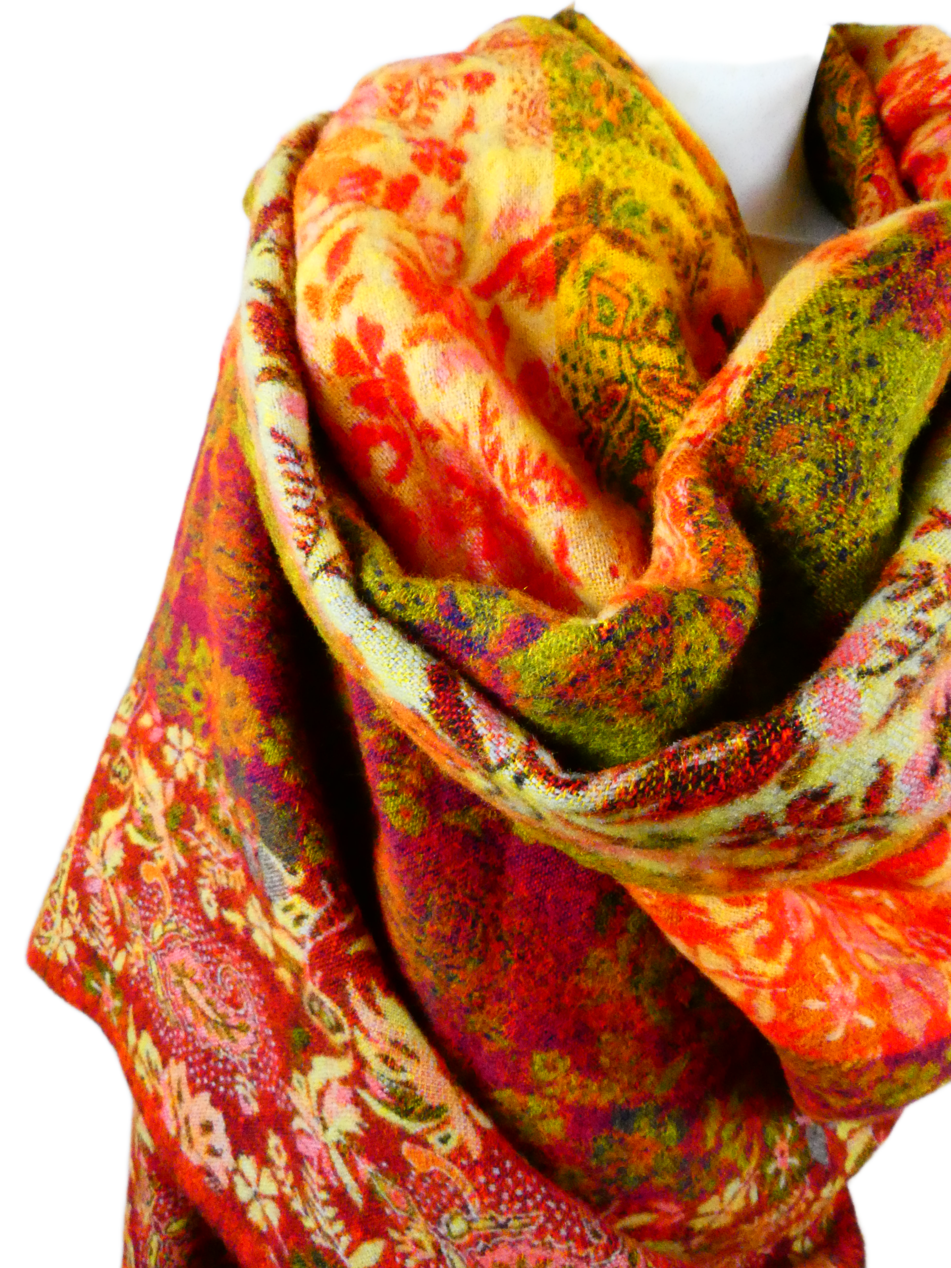 Yakwol Omslagdoek - Multi - Afbeelding 3