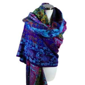 Yakwol Omslagdoek -  Multi