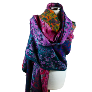 Yakwol Omslagdoek -  Multi