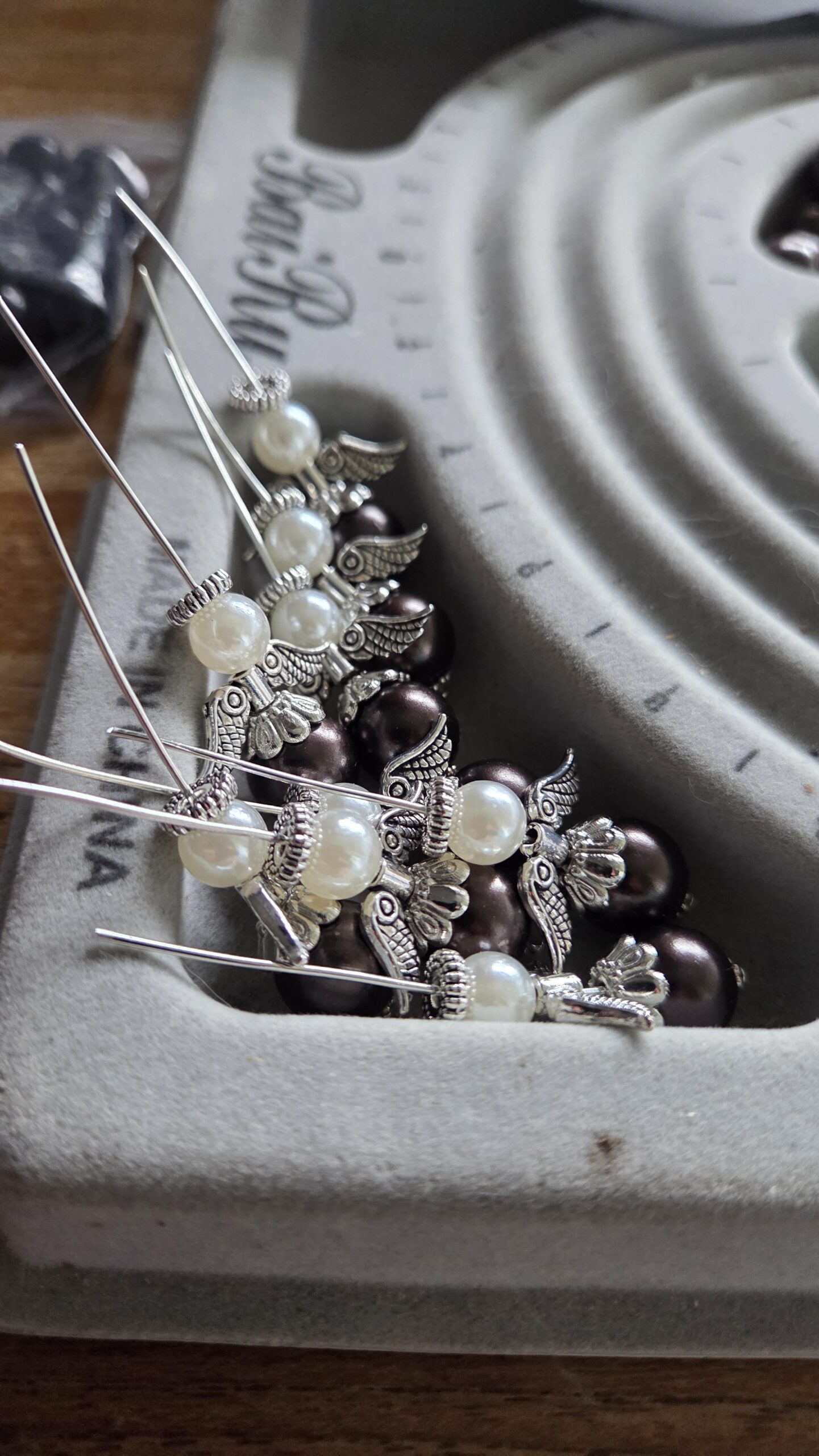 Beschermengel met sleutelring, Bruin - Afbeelding 4