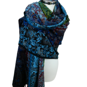 Yakwol Omslagdoek - Multi