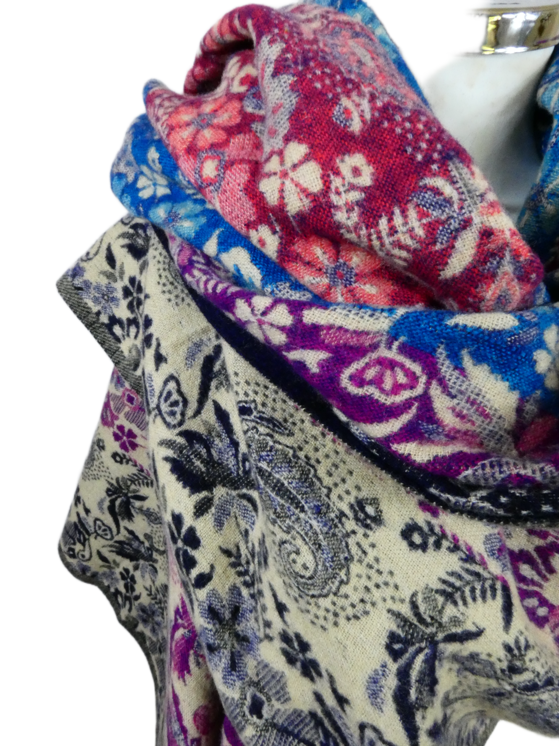 Yakwol Omslagdoek - Multi - Afbeelding 12