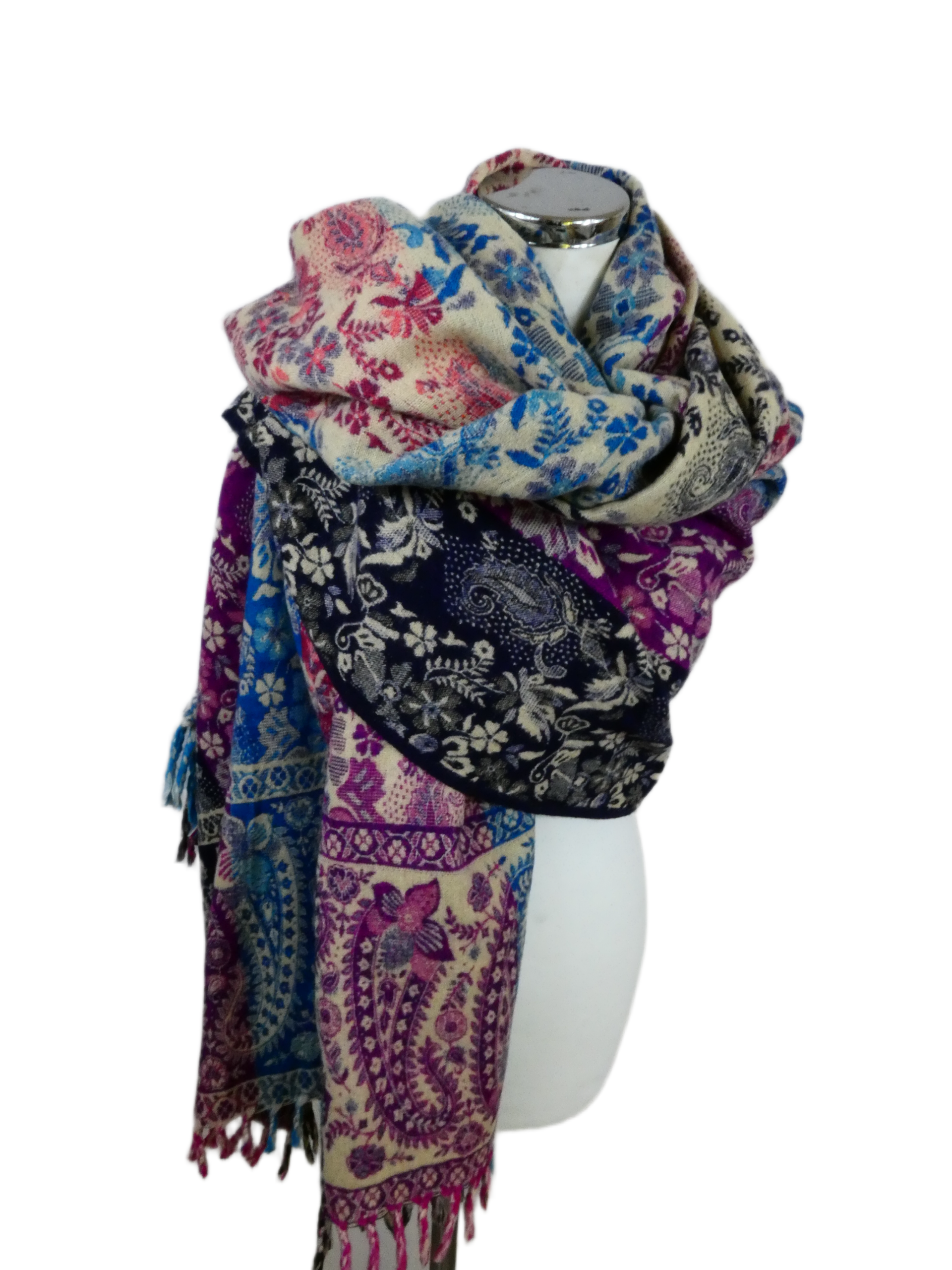 Yakwol Omslagdoek - Multi - Afbeelding 6