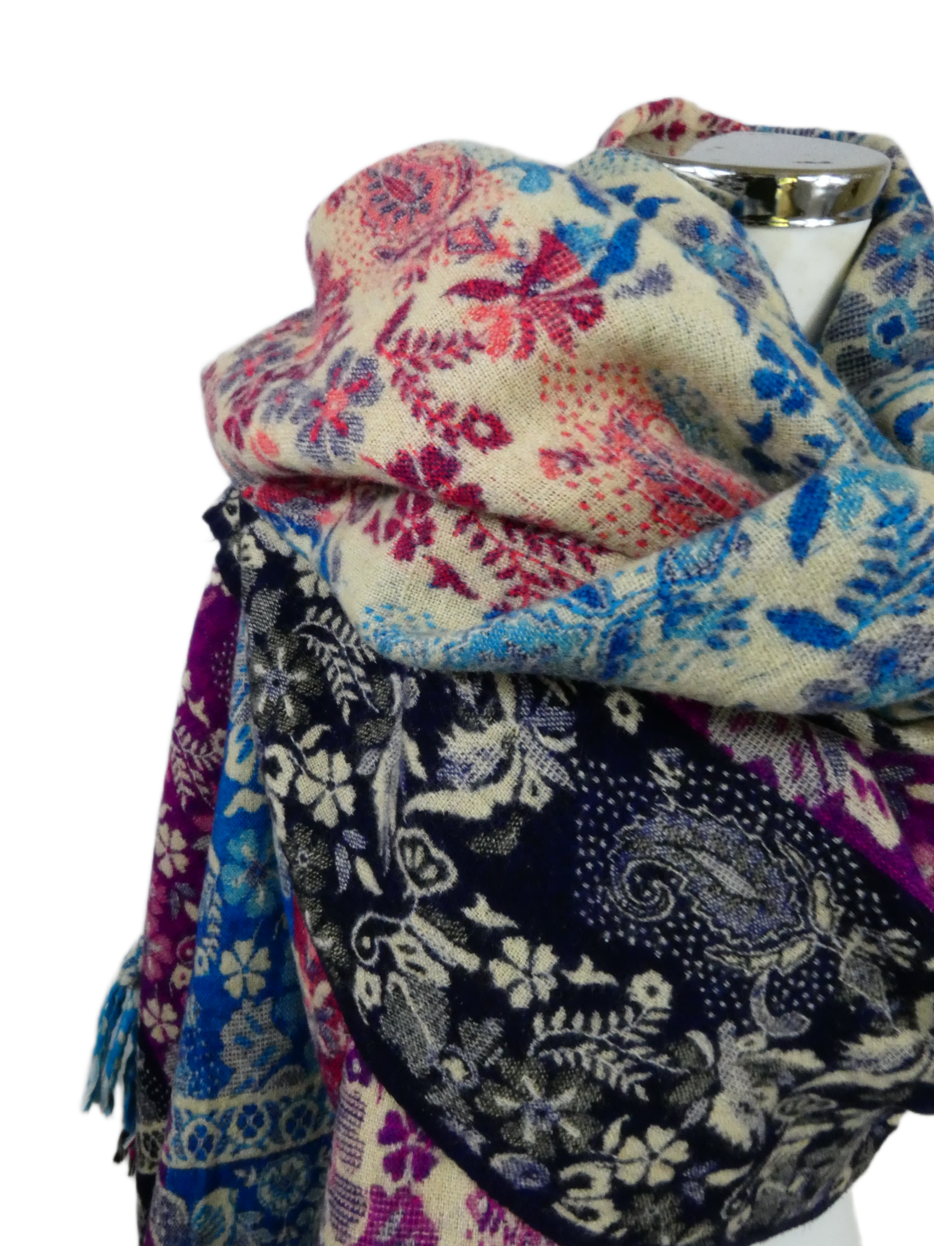 Yakwol Omslagdoek - Multi - Afbeelding 8