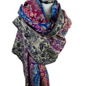 Yakwol Omslagdoek - Multi