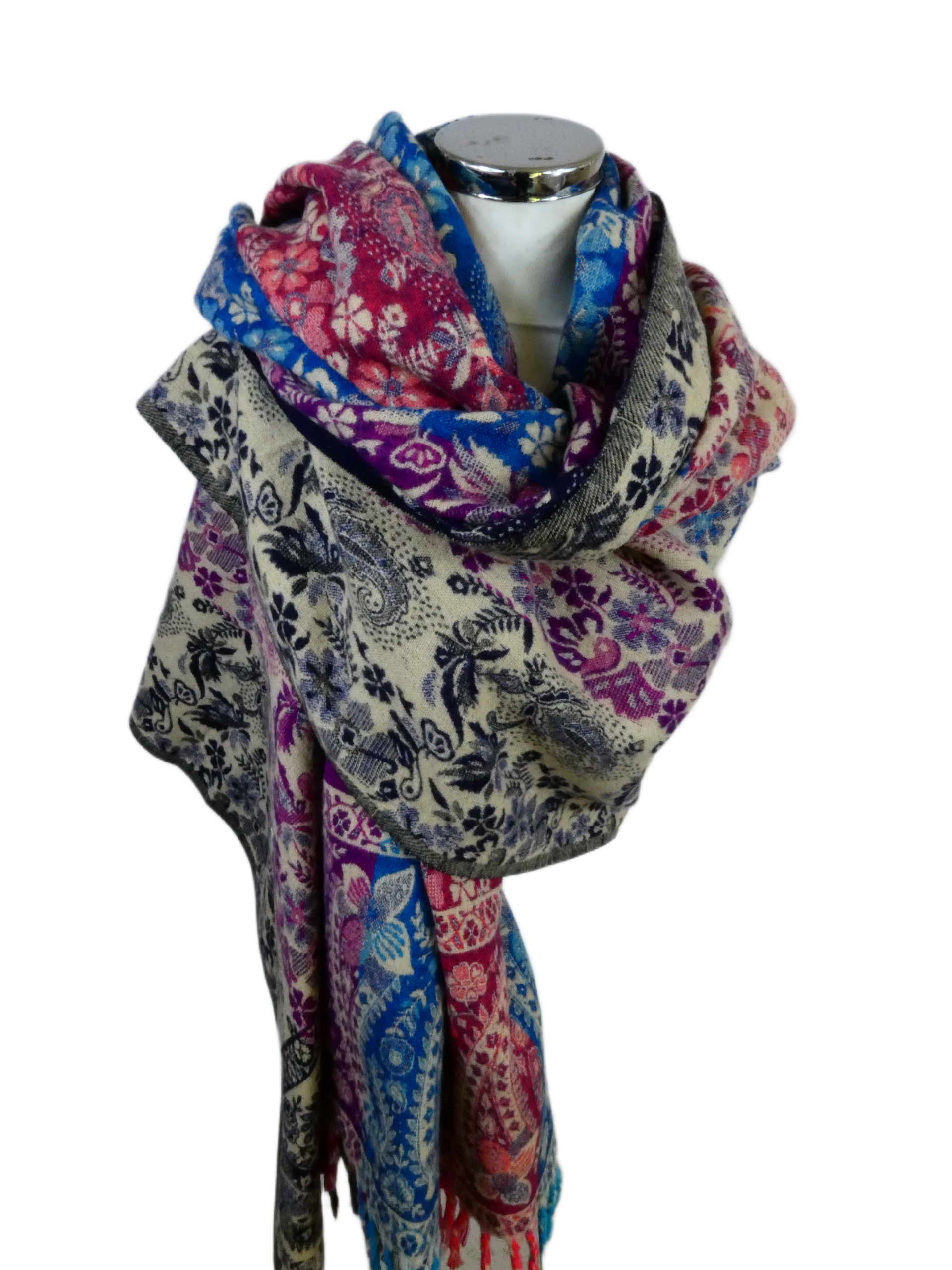 Yakwol Omslagdoek - Multi