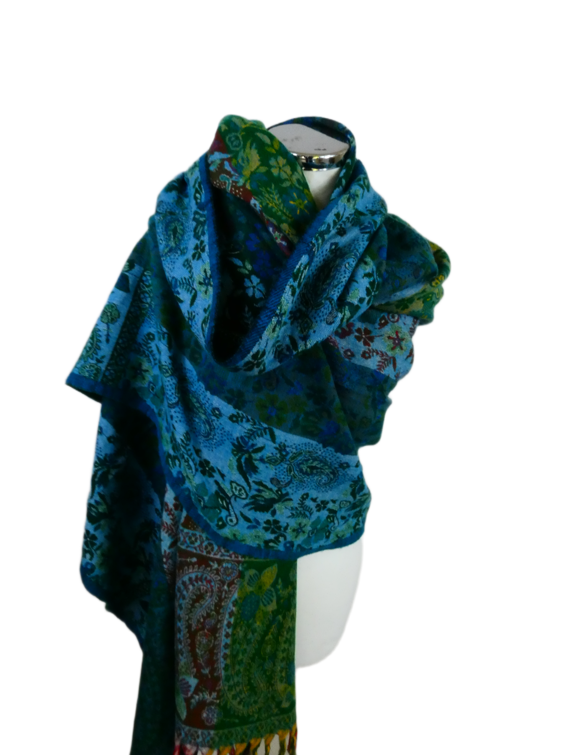 Yakwol Omslagdoek - Multi