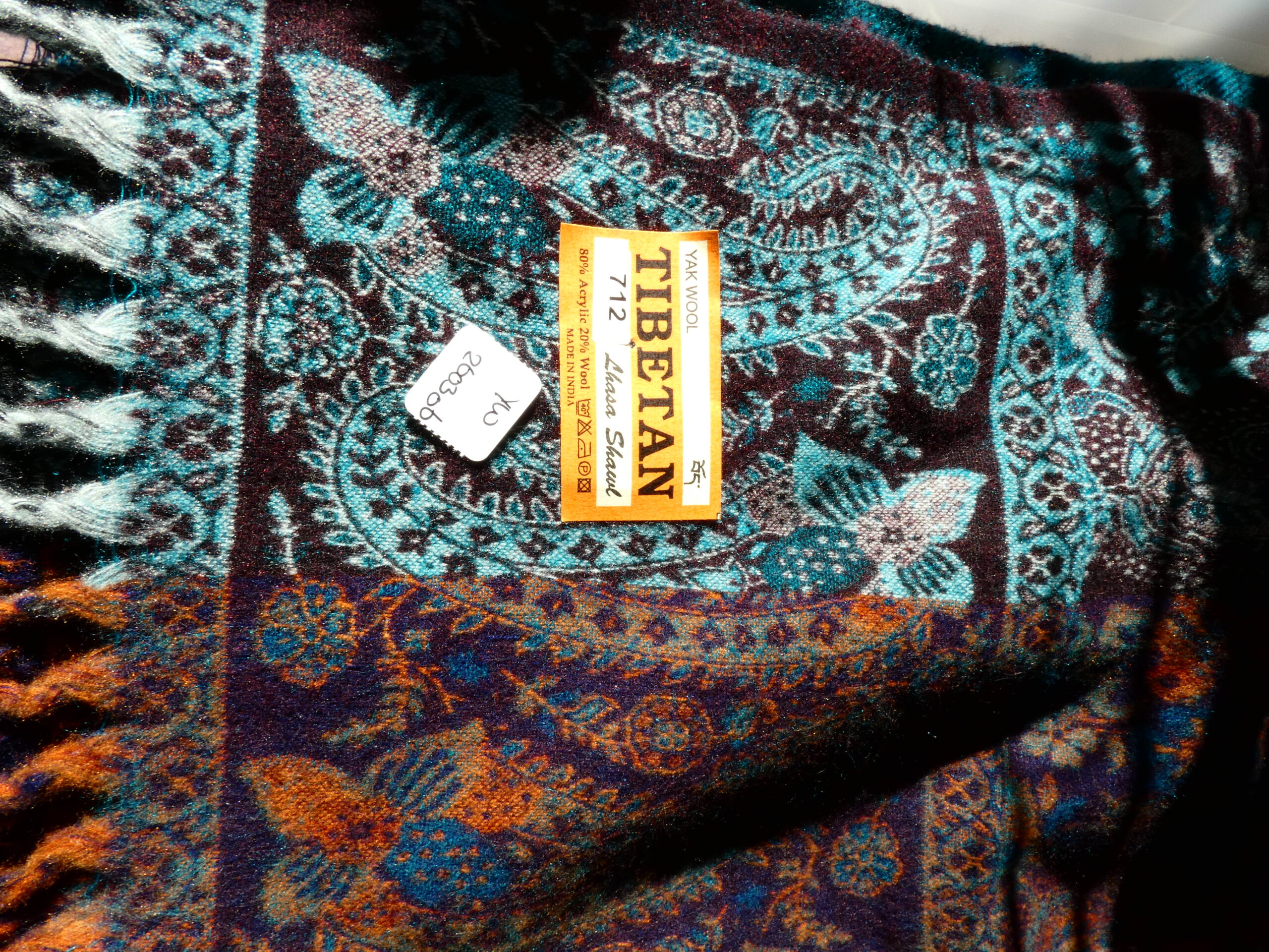 Yakwol Omslagdoek - Multi - Afbeelding 3