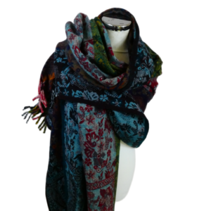 Yakwol Omslagdoek - Multi