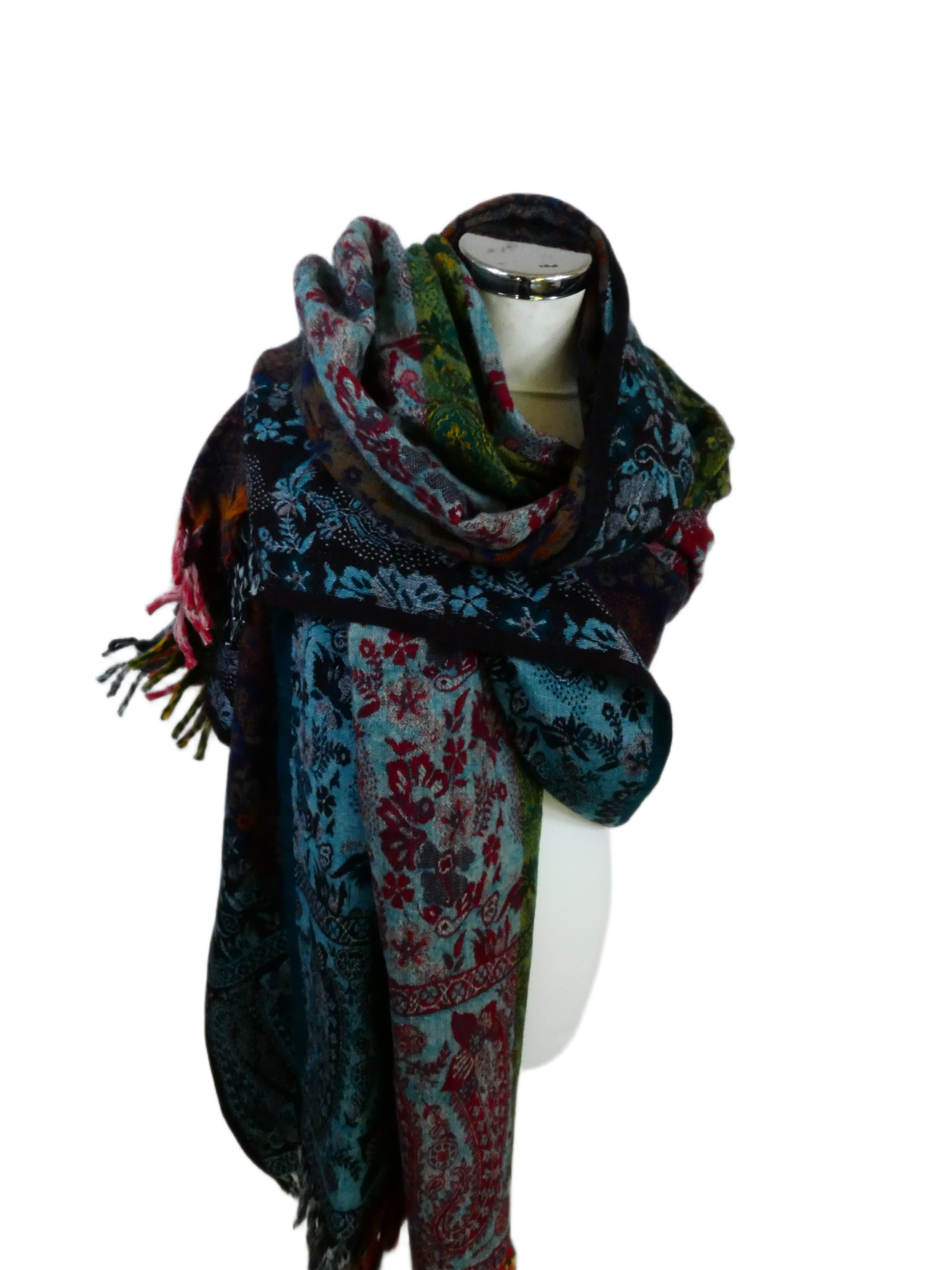 Yakwol Omslagdoek - Multi