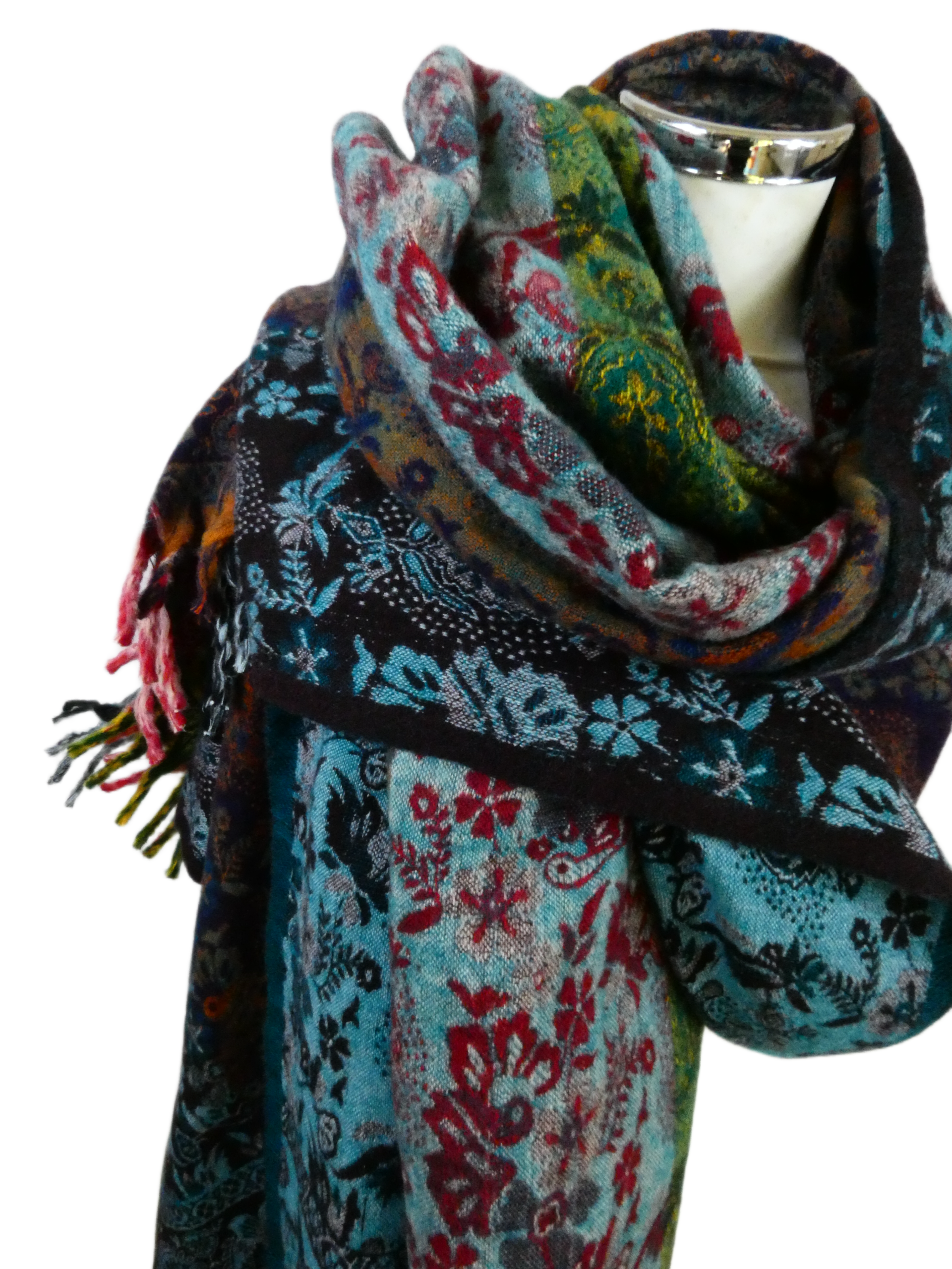 Yakwol Omslagdoek - Multi - Afbeelding 7