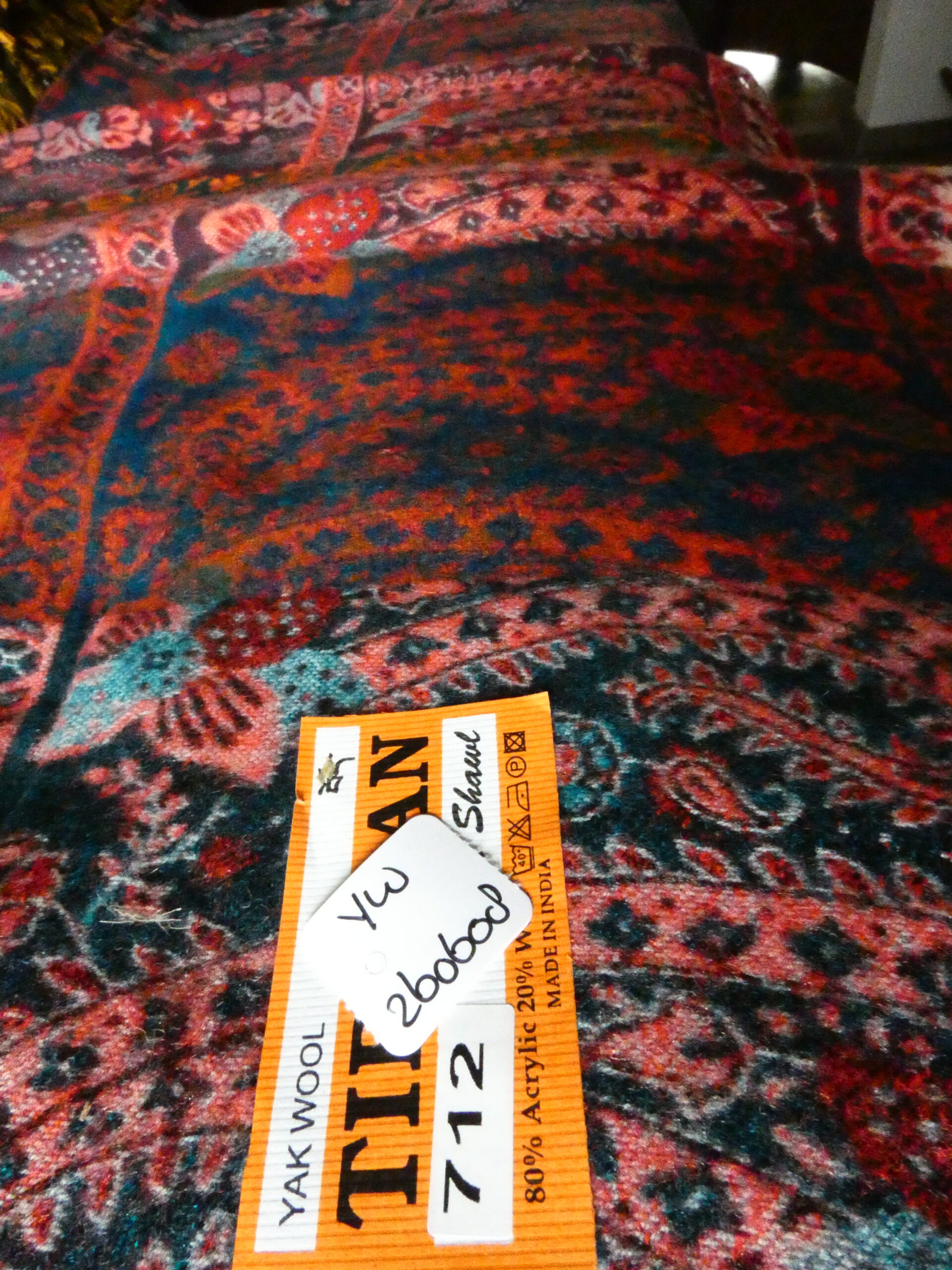 Yakwol Omslagdoek -Multi - Afbeelding 18