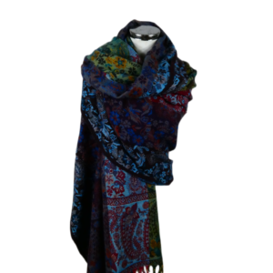 Yakwol Omslagdoek -Multi